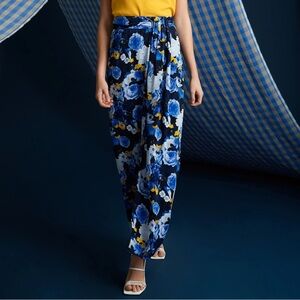 Lela Rose Pre-Fall 2021 Floral Printed Crepe Skirt